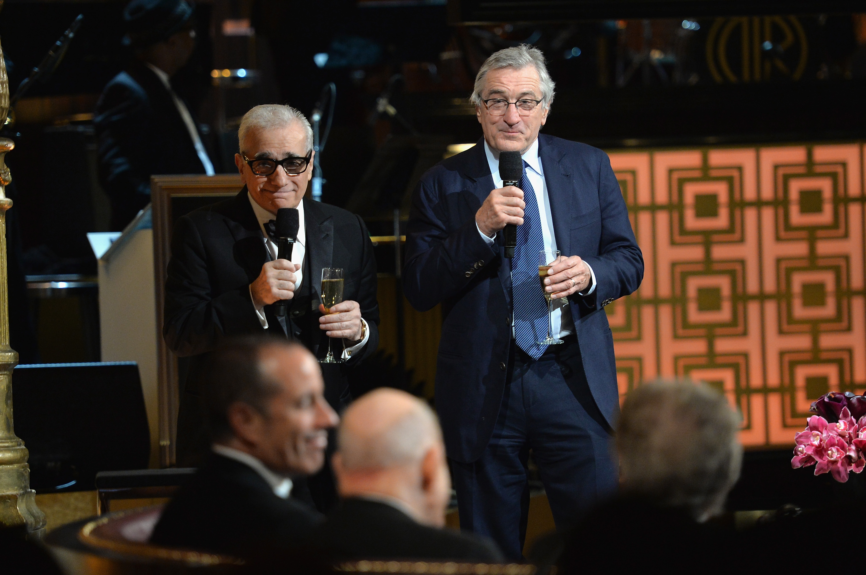 Martin Scorsese and Robert De Niro.