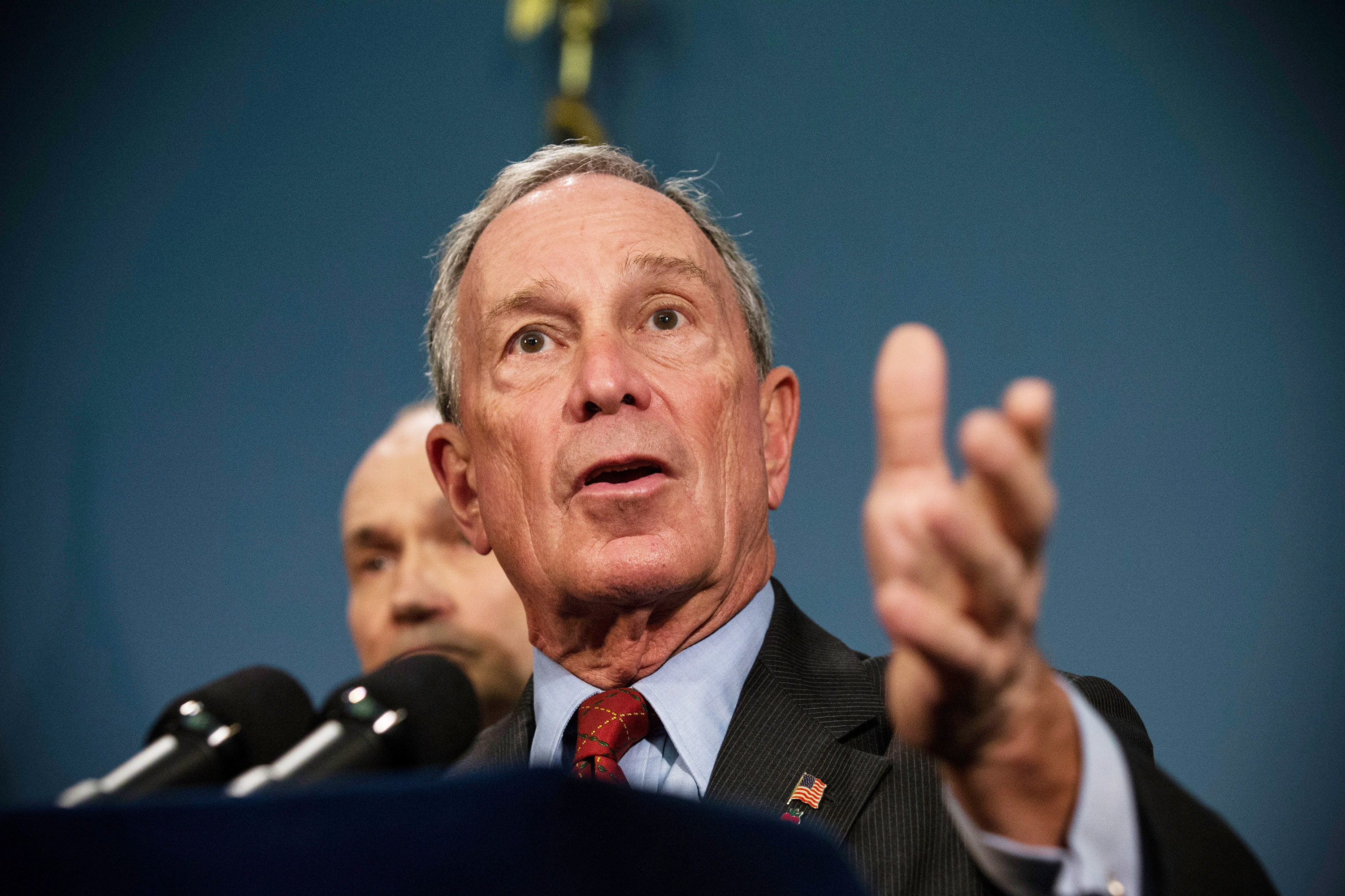 Michael Bloomberg would  personally fund a large part of his presidential campaign.