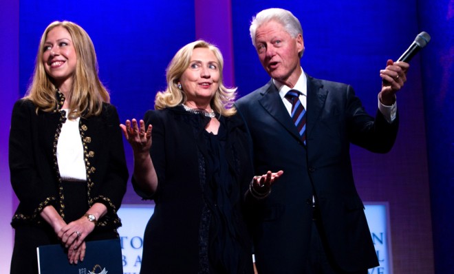 The Bill, Hillary &amp; Chelsea Clinton foundation