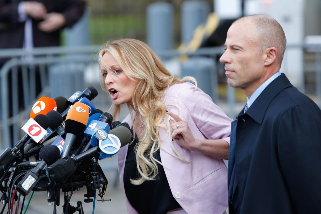 Stormy Daniels and her attorney