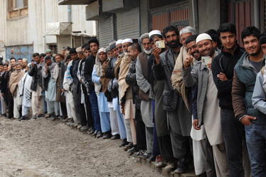 Record turnout in Afghanistan election suggests that the Taliban lost