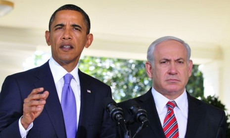 Obama made a push for Middle East peace in September, hosting the first round of direct talks between Israeli Prime Minister Netanyahu and Palestinian President Mahmoud Abbas.