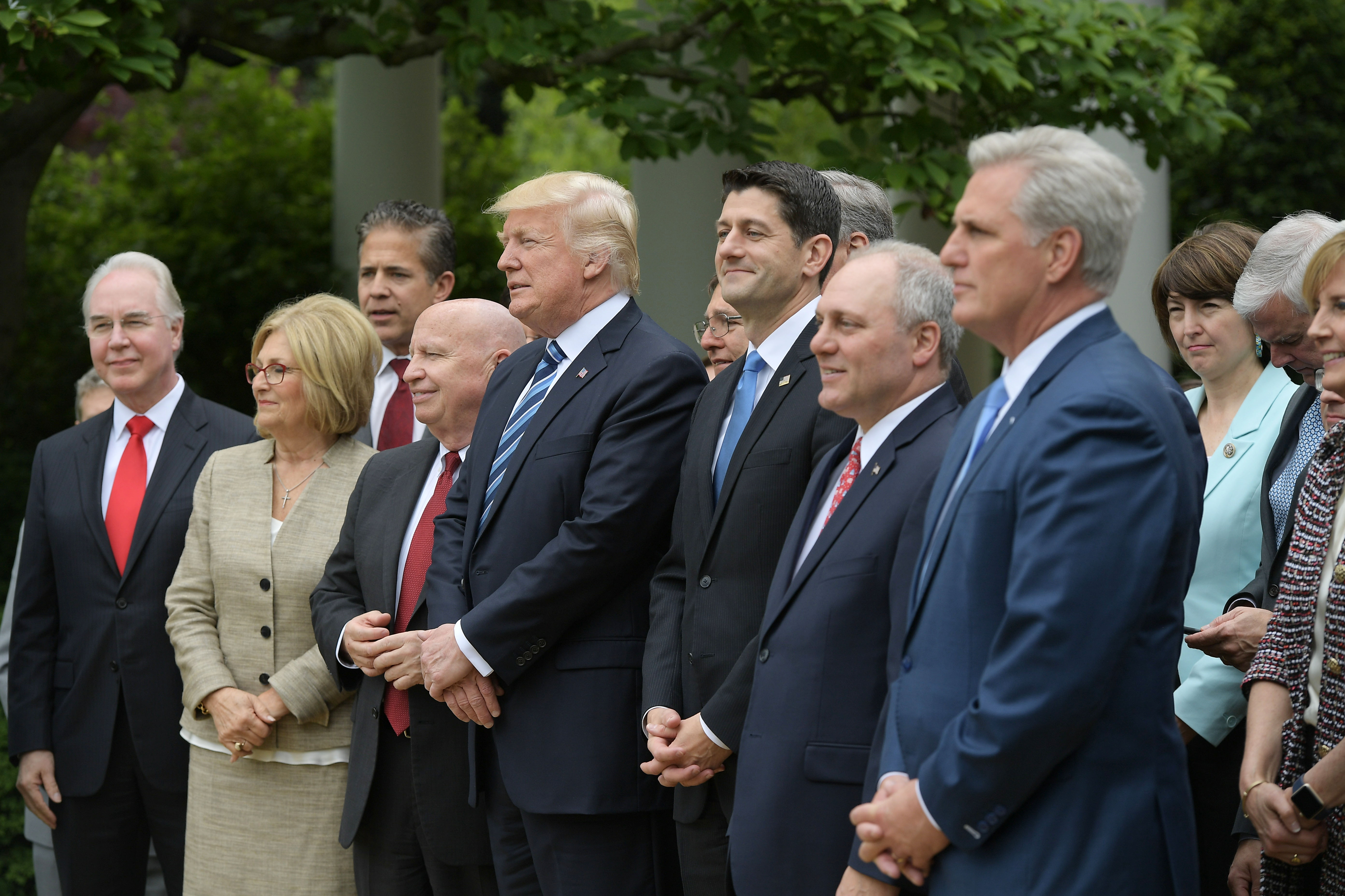 President Trump and House Republicans.