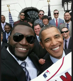 Big Papi&#039;s presidential selfie was a big marketing gimmick