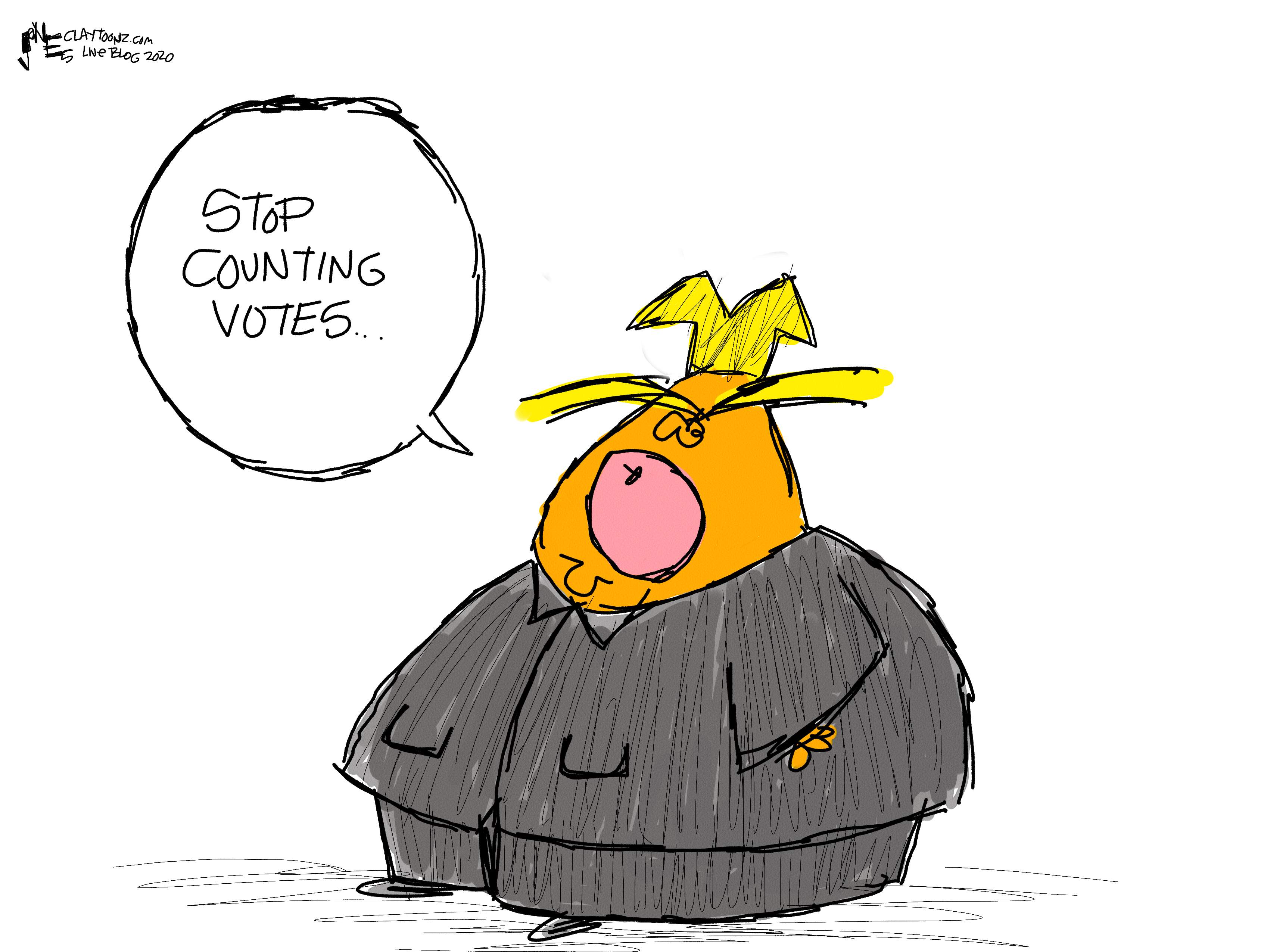Political Cartoon U.S. Trump 2020&amp;nbsp;kim jong un