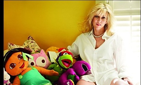 A photo from GQ&#039;s Rielle Hunter photoshoot.