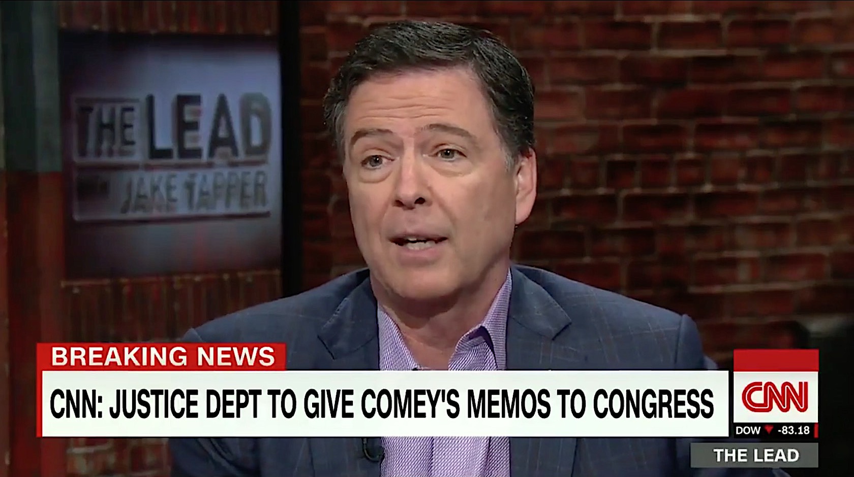 James Comey is fine with his memos being leaked