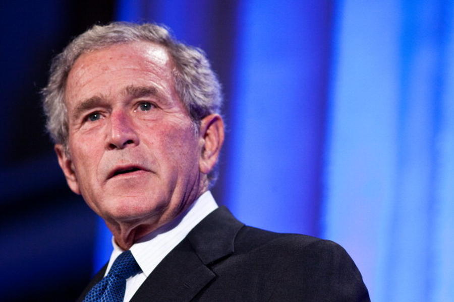 George W. Bush is still trying to spin the Iraq War