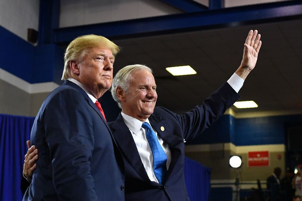 Donald Trump and Henry McMaster.