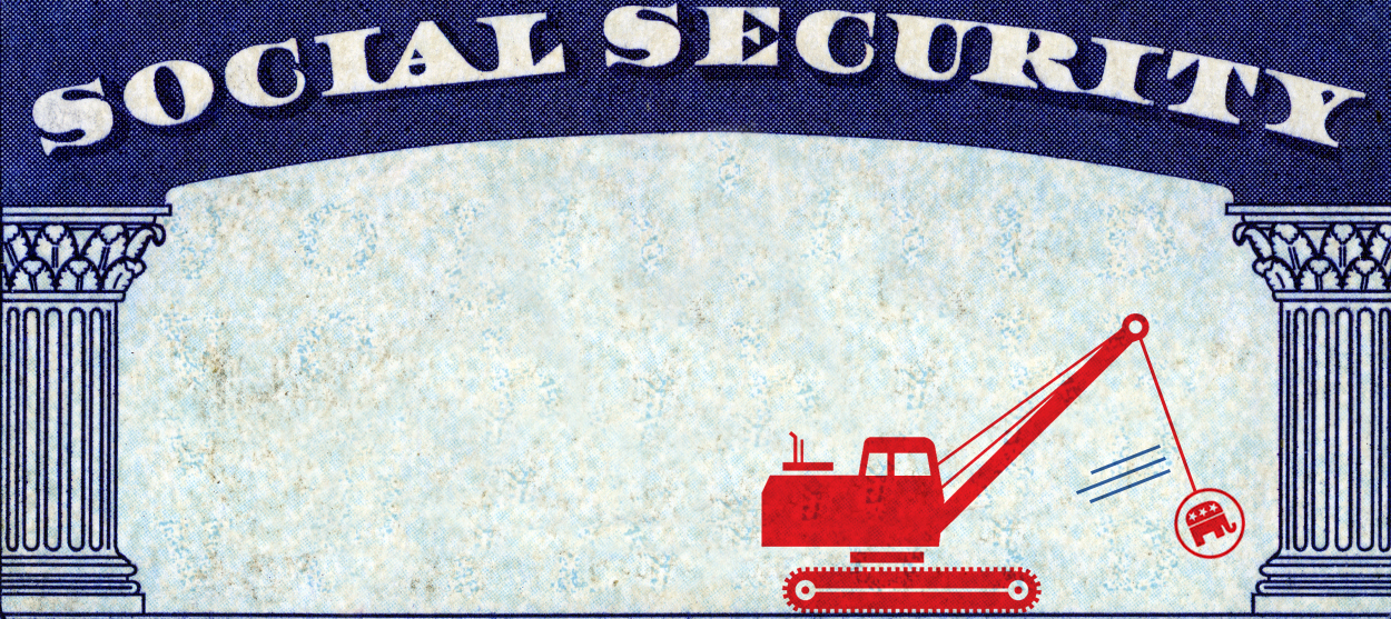 A Social Security card.