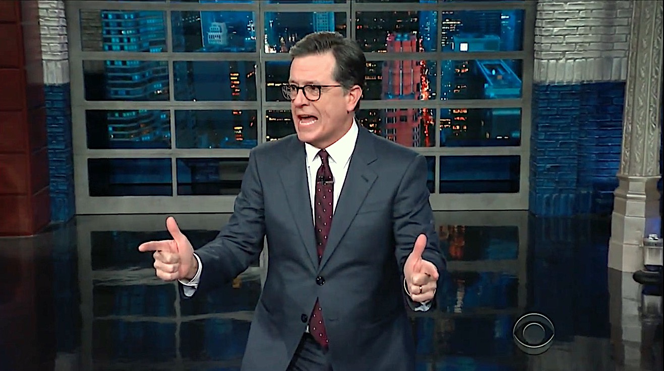 Stephen Colbert schools Donald Trump Jr.