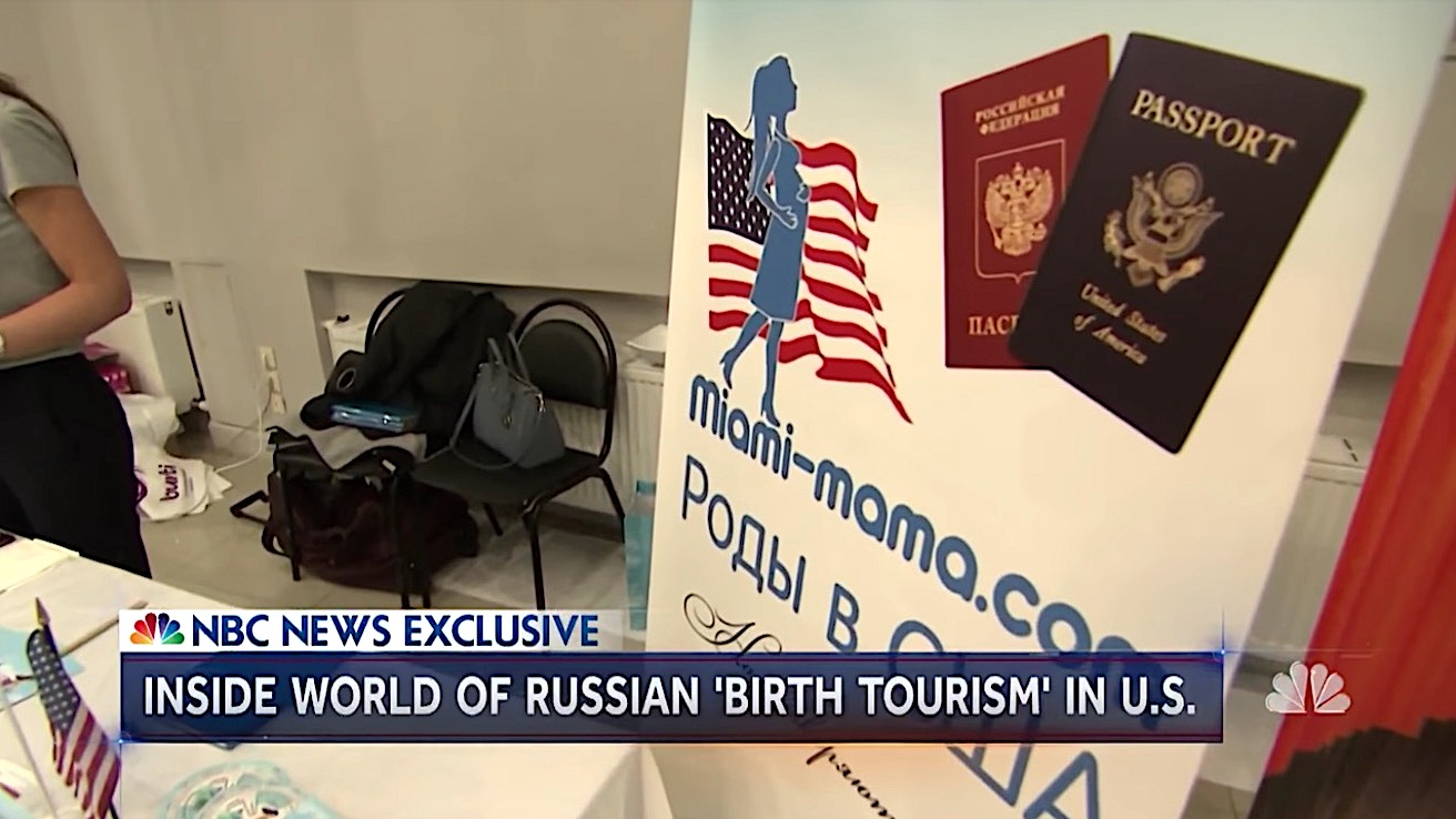Russian birth tourism is big in Miami