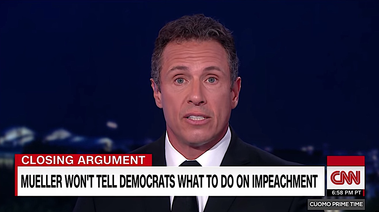 Chris Cuomo has some post-Mueller advice for Democrats