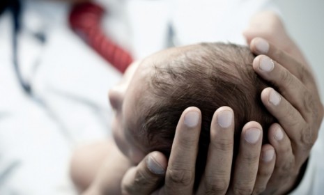 Six months after she had an abortion, a Spanish woman gave birth to a healthy baby boy.