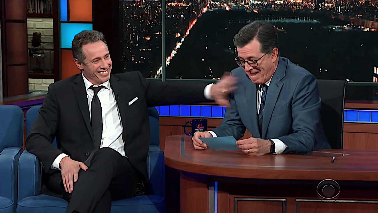 Chris Cuomo talks politics with Stephen Colbert