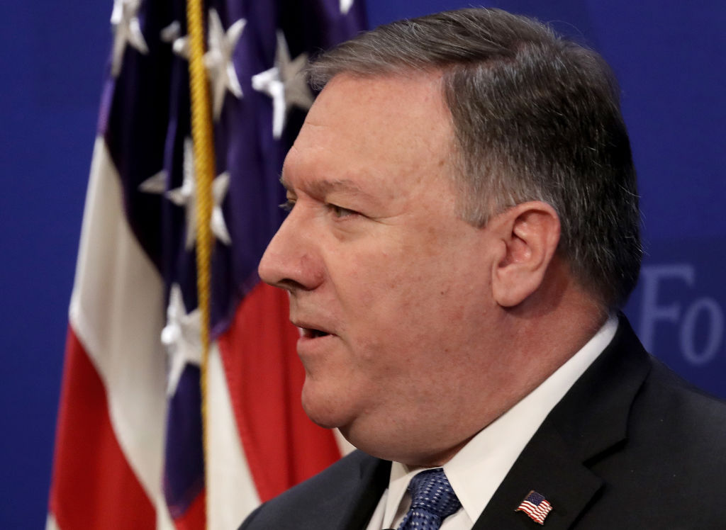 Pompeo threatens to &quot;crush&quot; Iran with sanctions.