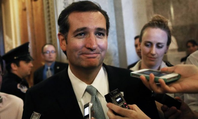 Cruz is one of the few government employees with something to smile about.