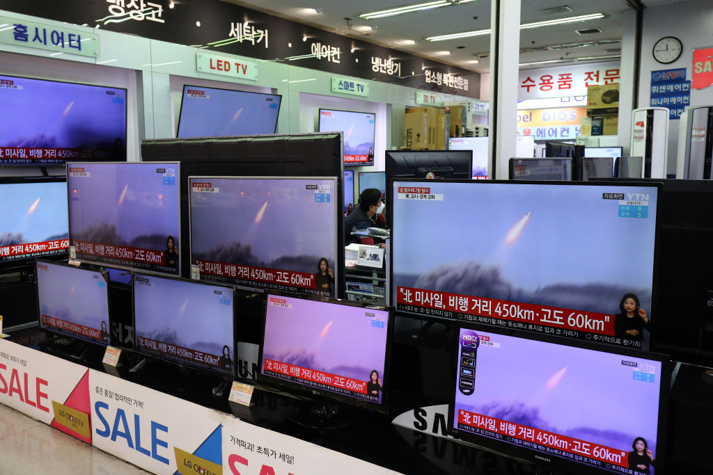 North Korea test-fires ballistic missiles