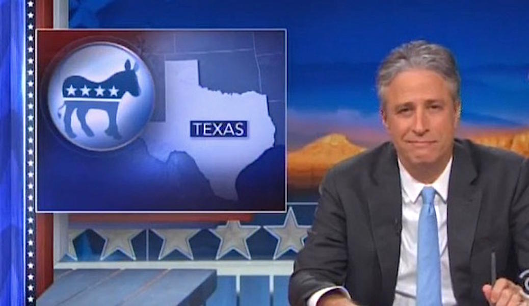 Jon Stewart has a message for optimistic Democrats in Texas: &#039;You poor bastards&#039;
