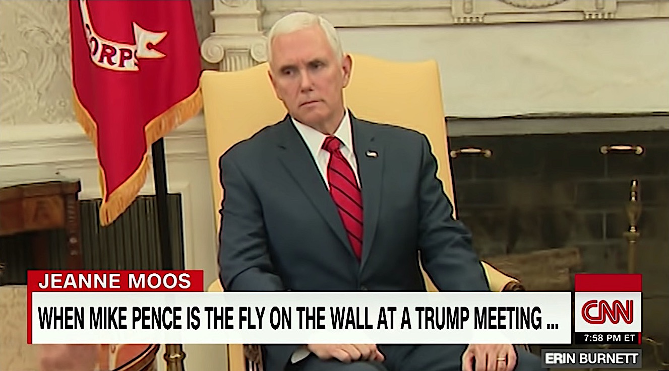 Mike Pence is silent