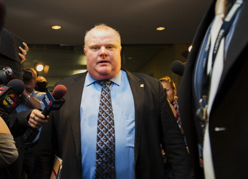 Report: Rob Ford turned back from entering United States