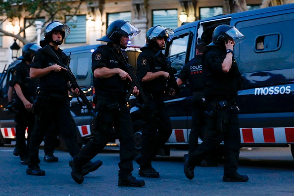 Spanish police.
