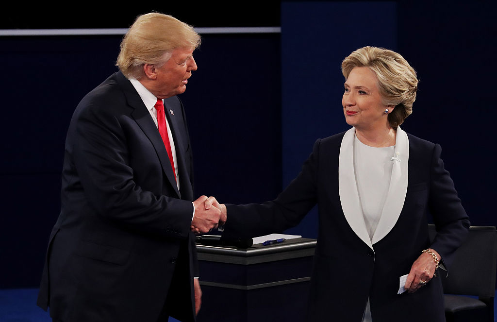 Donald Trump &#039;quipped&#039; that he&#039;d jail Hillary Clinton.