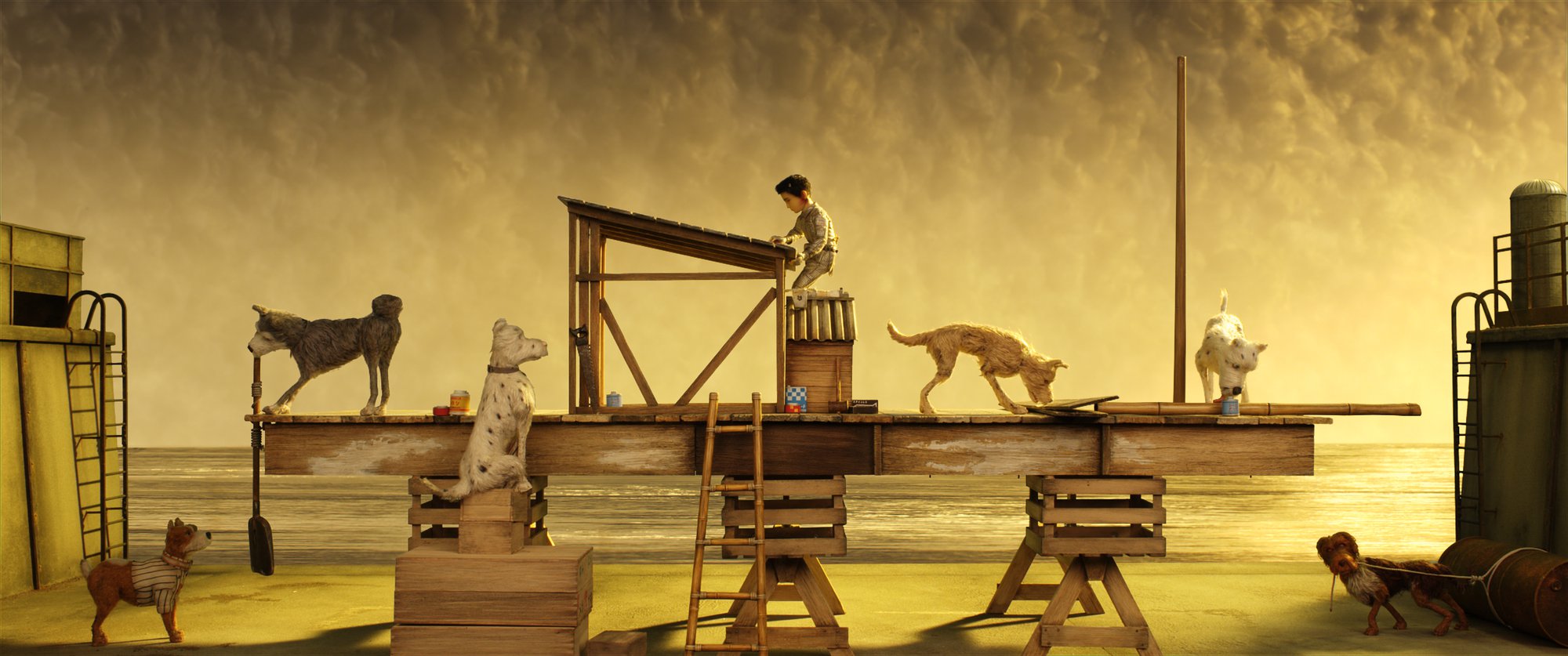 A scene from &#039;Isle of Dogs.&#039;