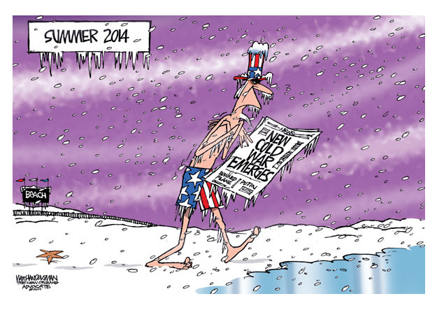 Political cartoon Cold War