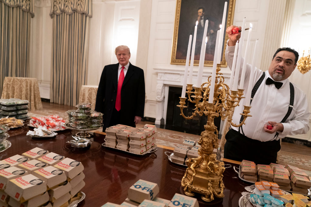 Trump and his favorite foods