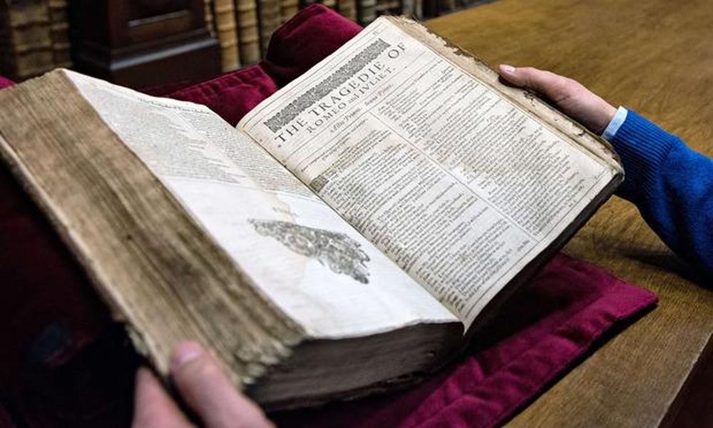 Man finds ultra rare Shakespeare First Folio from the 1600s