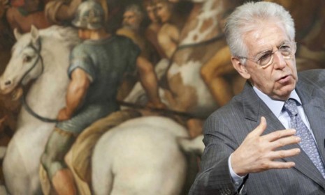 Italian Prime Minister Mario Monti leads a country whose economy, the third-largest in Europe, is burdened by the continent&#039;s second-highest debt-to-GDP ratio.