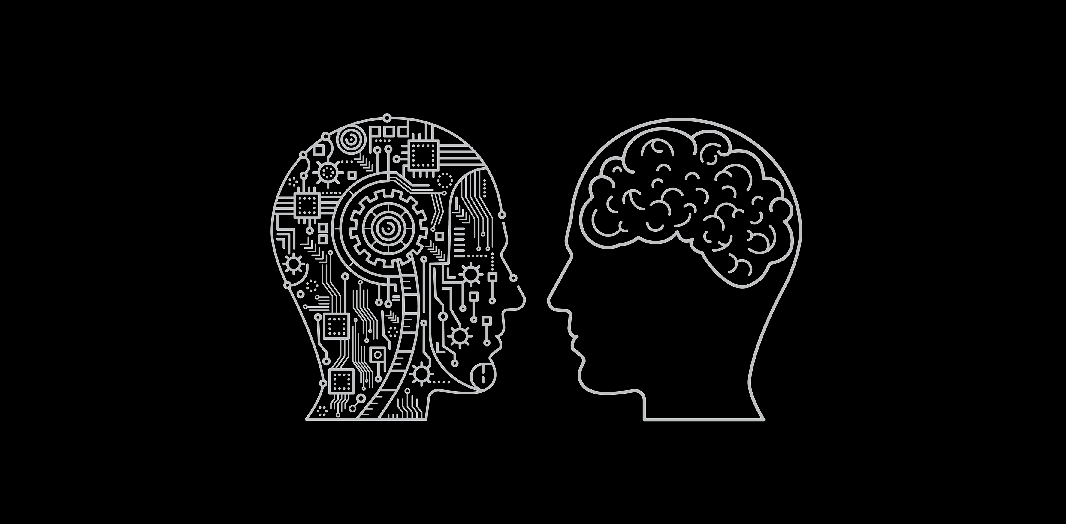 AI vs. humans. 