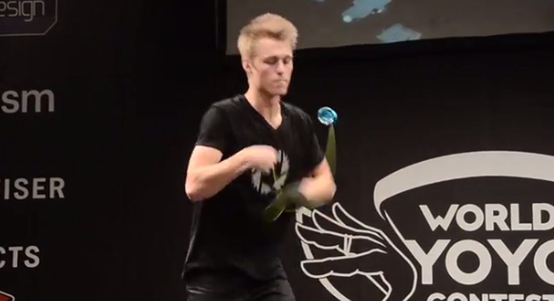 Watch the World Yo-Yo Champion&#039;s mind-blowing routine