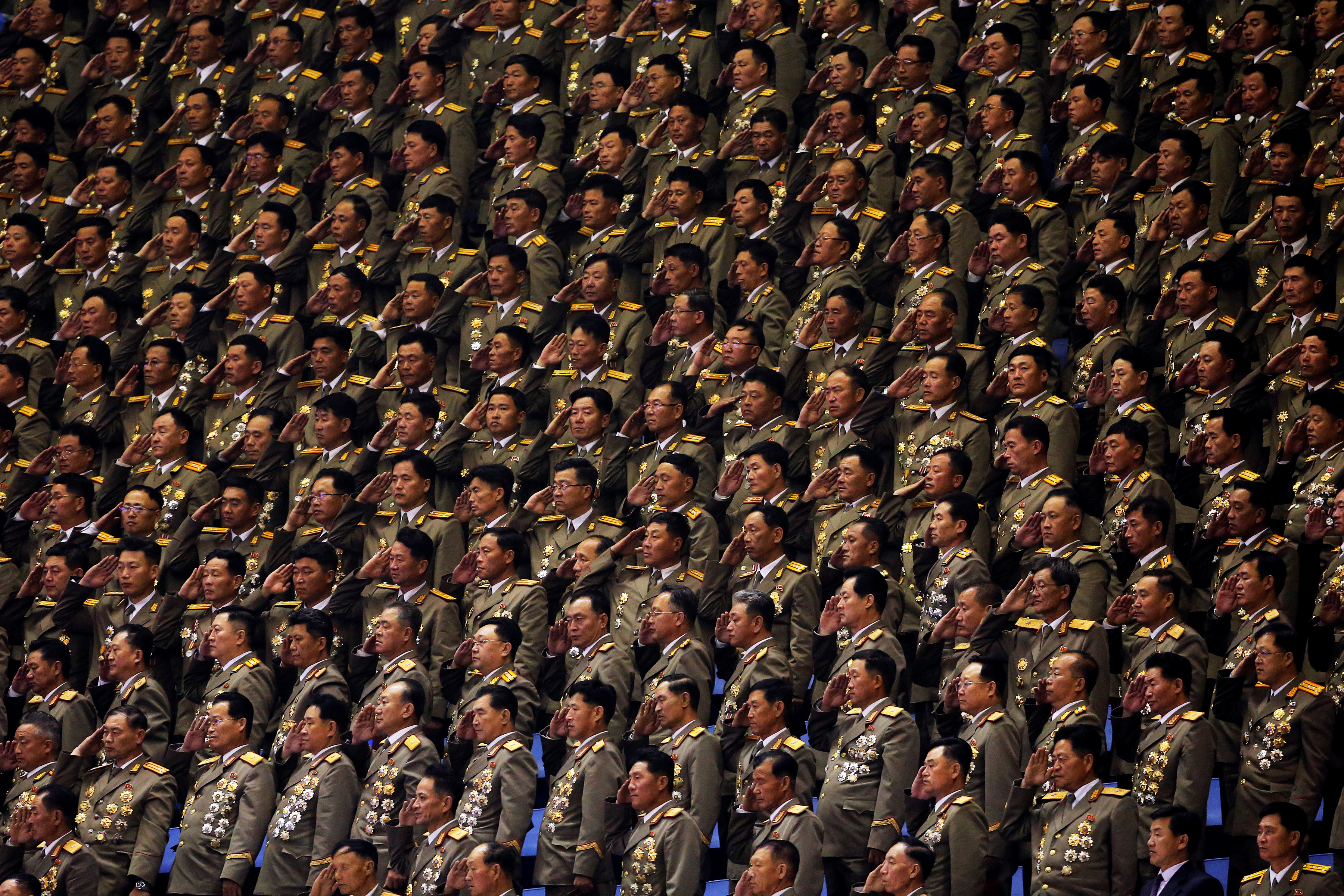 North Korean military.
