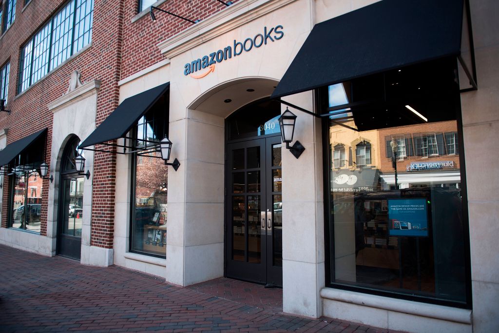 Amazon bookstore. 