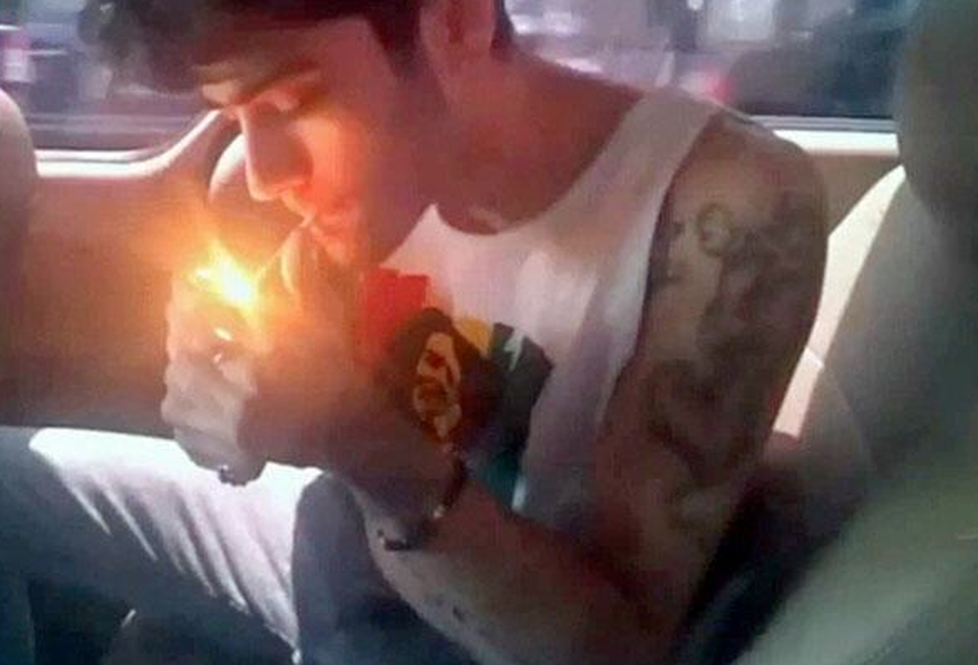 One Direction band members apparently caught smoking joint in leaked video