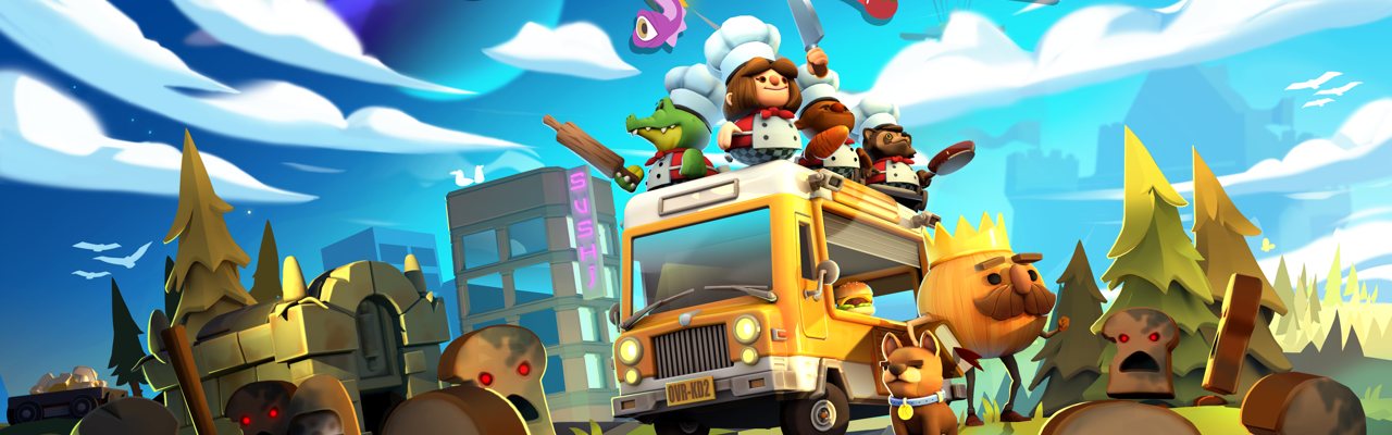 The characters of Overcooked 2