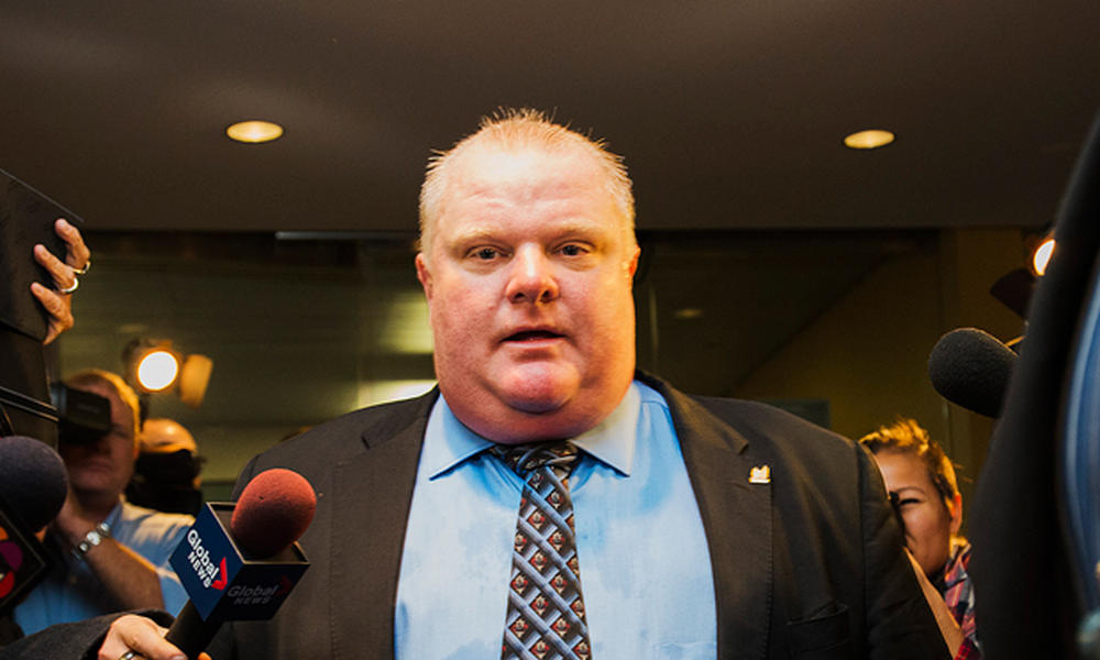 Rob Ford drops out of Toronto mayor&#039;s race to deal with health crisis