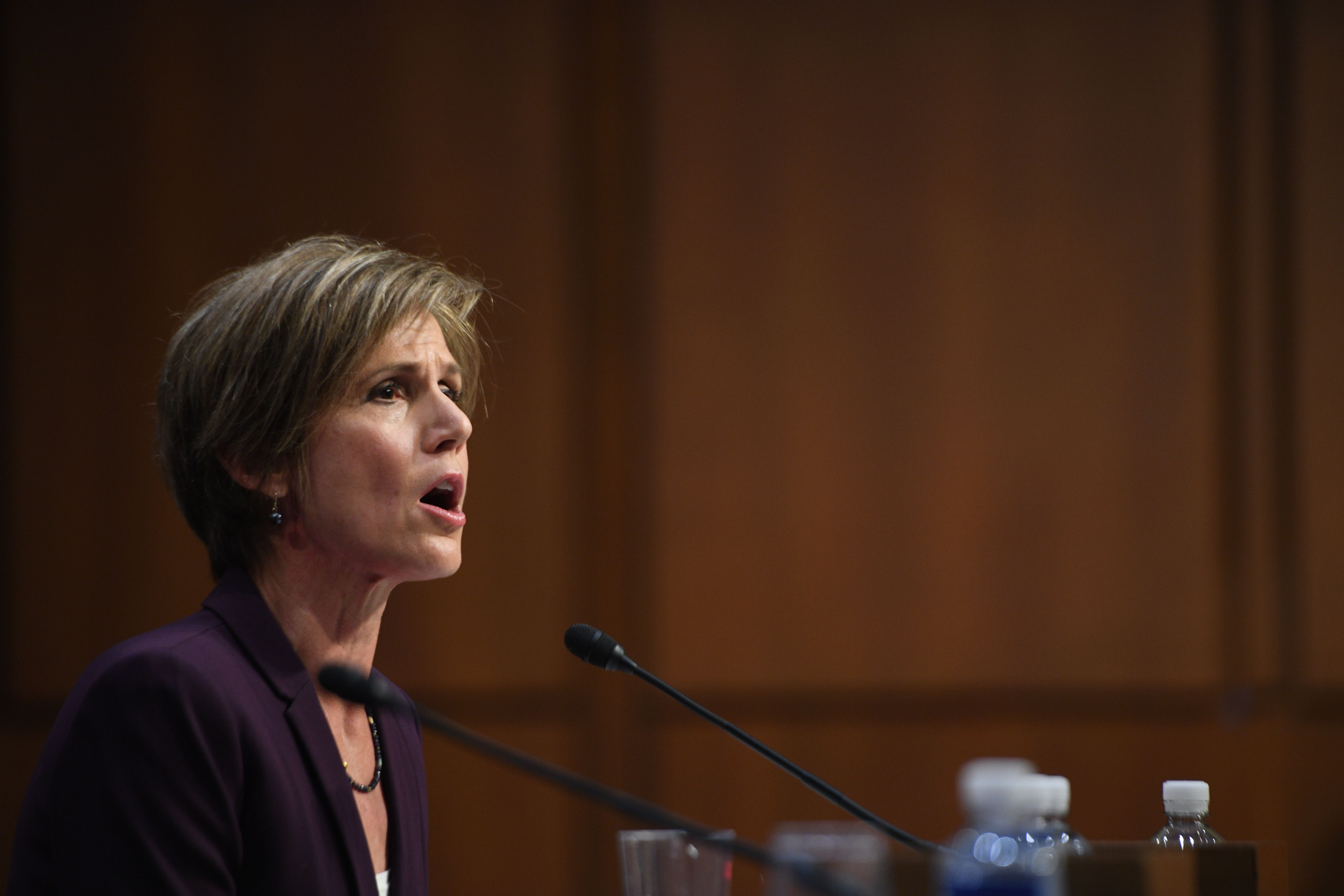 Former acting Attorney General Sally Yates.