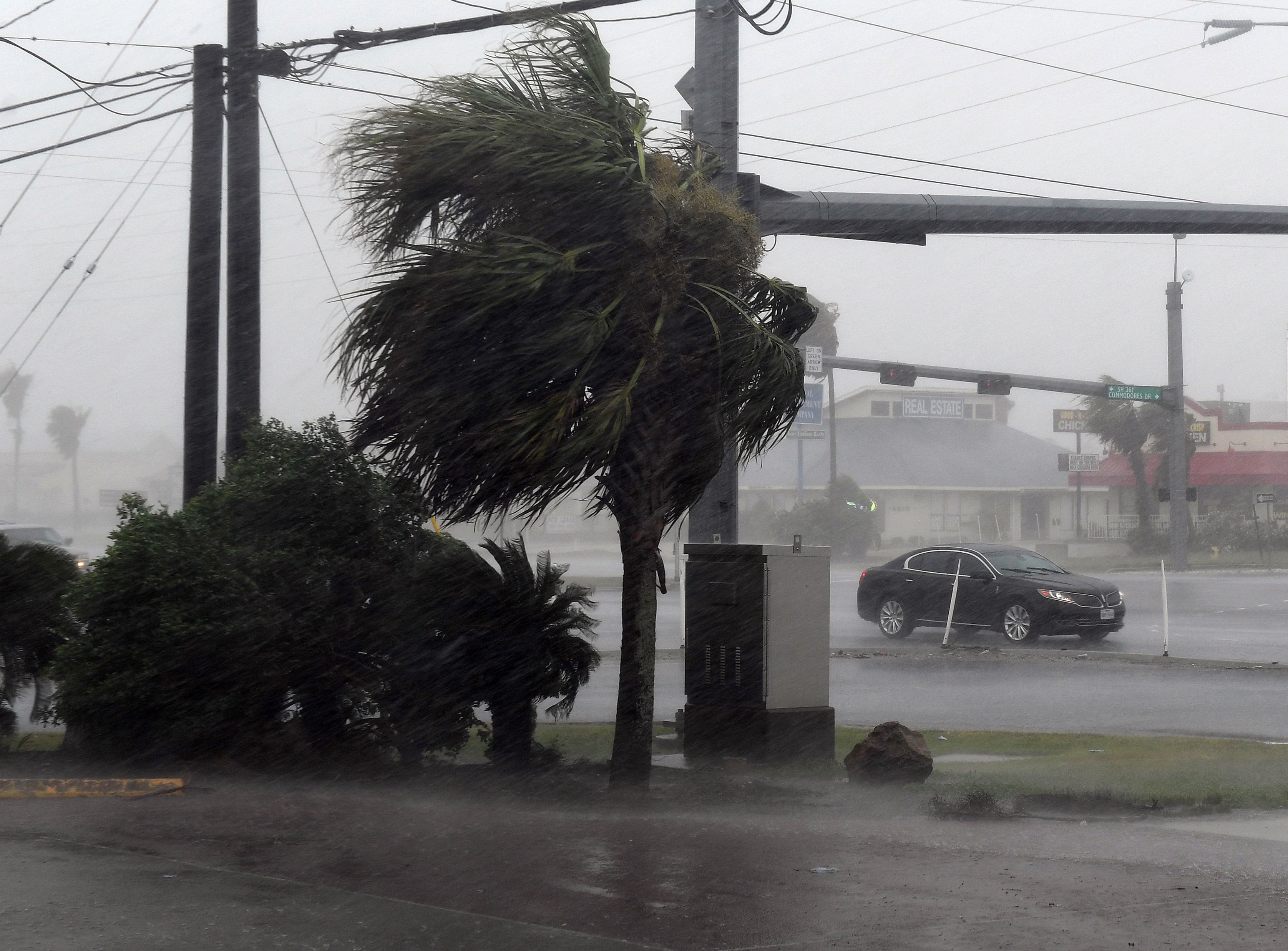 Hurricane Harvey batters Texas
