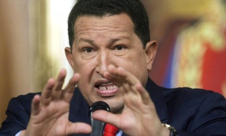 Venezuelan President Hugo Chavez railed against doctors, who he says pressure women into buying breast implants they can&#039;t afford.