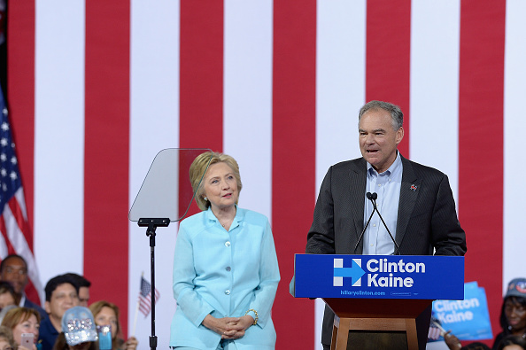 Tim Kaine was officially nominated as Vice President on the third day of the Democratic National Convention.