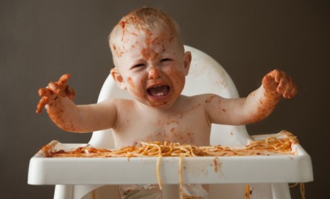 Sure, babies are messy and loud, but should a South London restaurant really have charged moms an extra fee just for bringing young kids to the table?