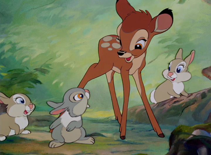Screenshot from the Disney movie &quot;Bambi&quot;