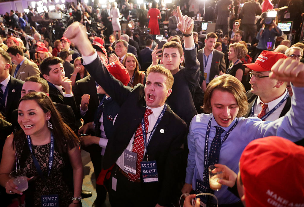 Young Republican crowd.
