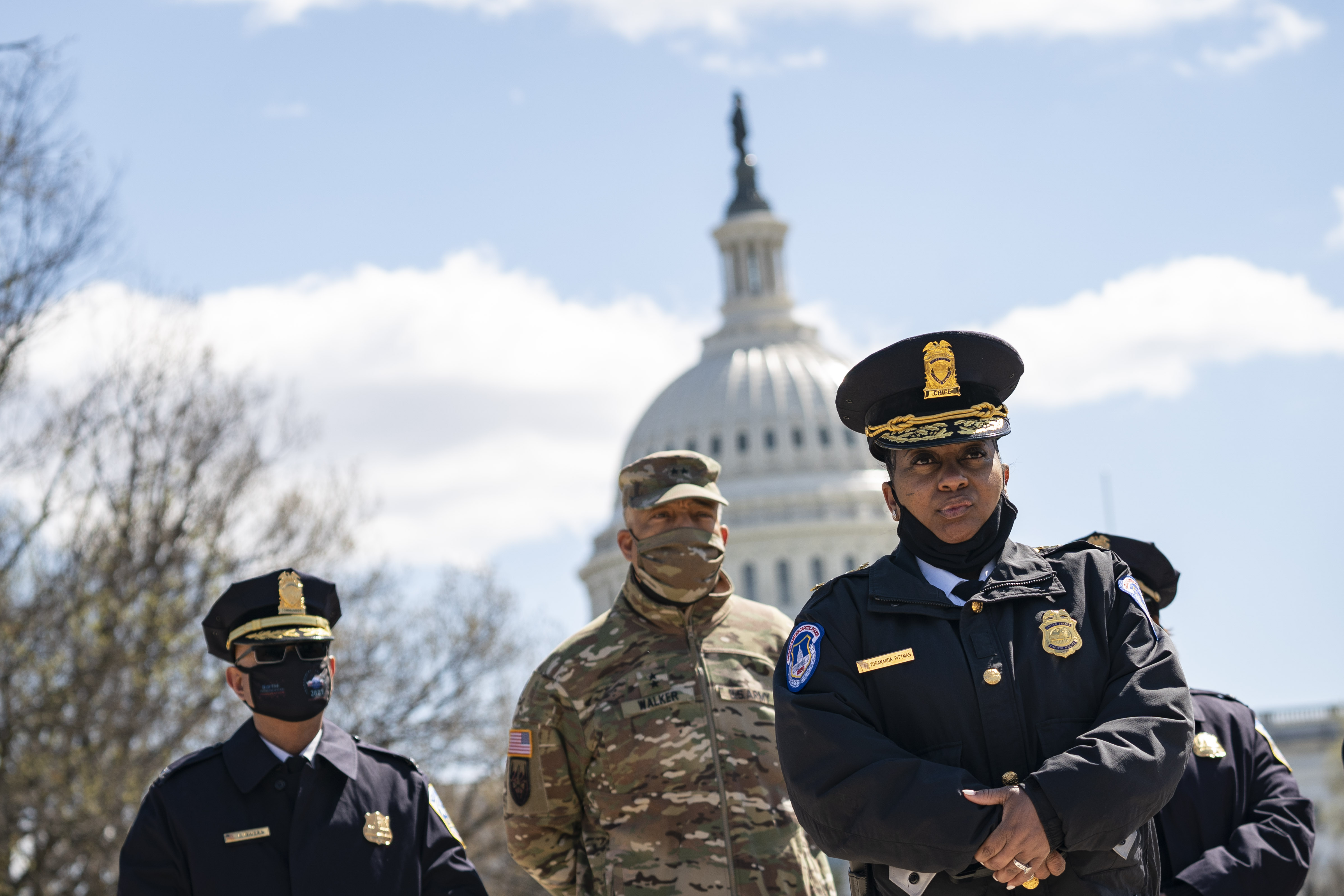 Acting Capitol Police Chief Yogananda Pittman.