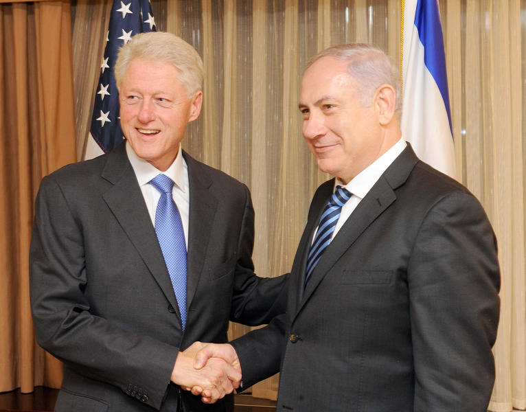 Bill Clinton: Netanyahu can&#039;t make peace in the Middle East