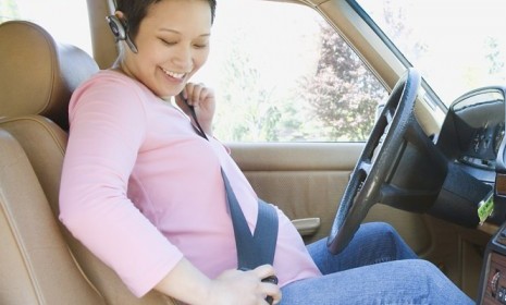 Under the proposed New York law, pregnant women would be able to park in no-parking zones.