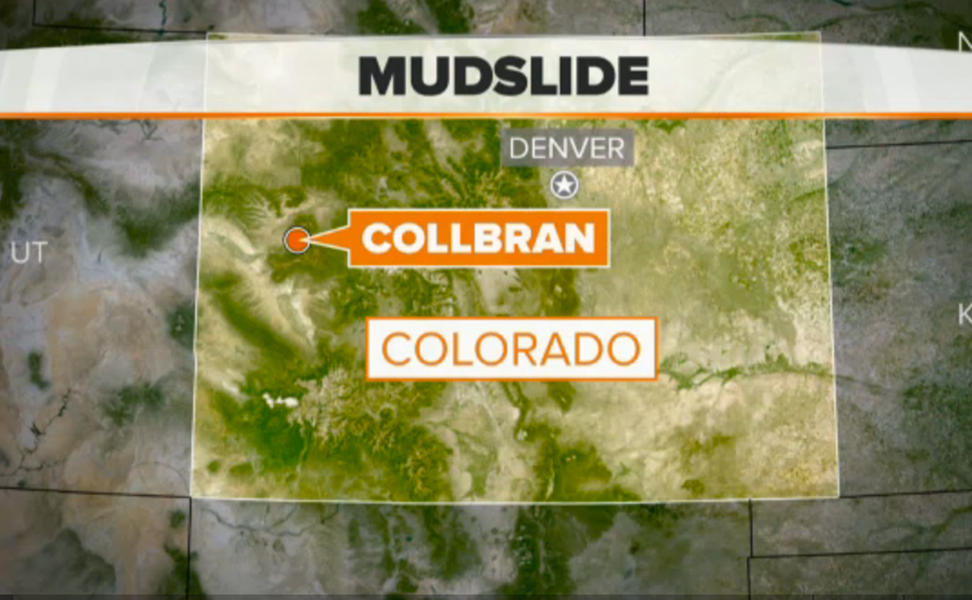 3 people reported missing after a massive mudslide hits in Colorado